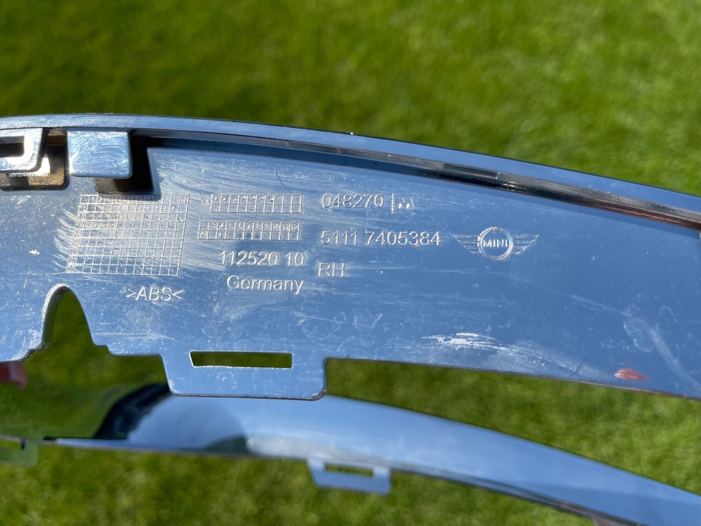 фото №14, Mini countryman f60 правая решётка бампера перед хром 51117405384
