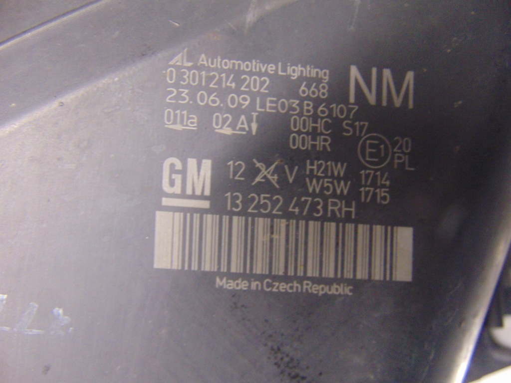 Фара правий перед передня opel zafira 2 b європа Київ