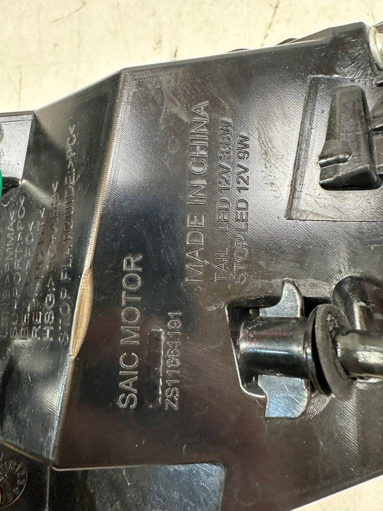 фото №15, Лампа левая задняя mg zs europa zs11mce