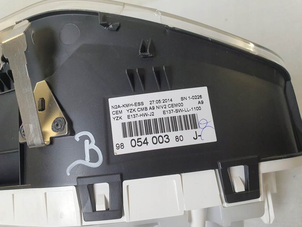 фото №8, Счетчик приборная панель peugeot 208 i 2008 9805400380