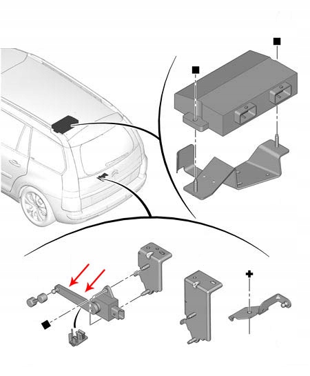фото №5, Датчик высоты задняя citroen ds5 5273e9 оригинал