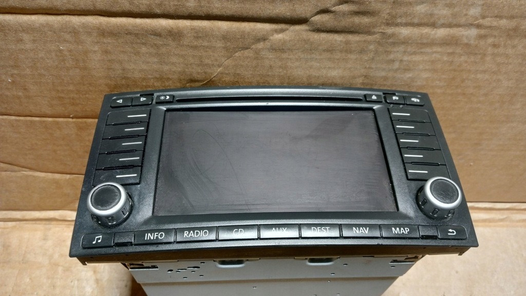 фото №1, Vw touareg 7l радіо навігація 7l6035191r