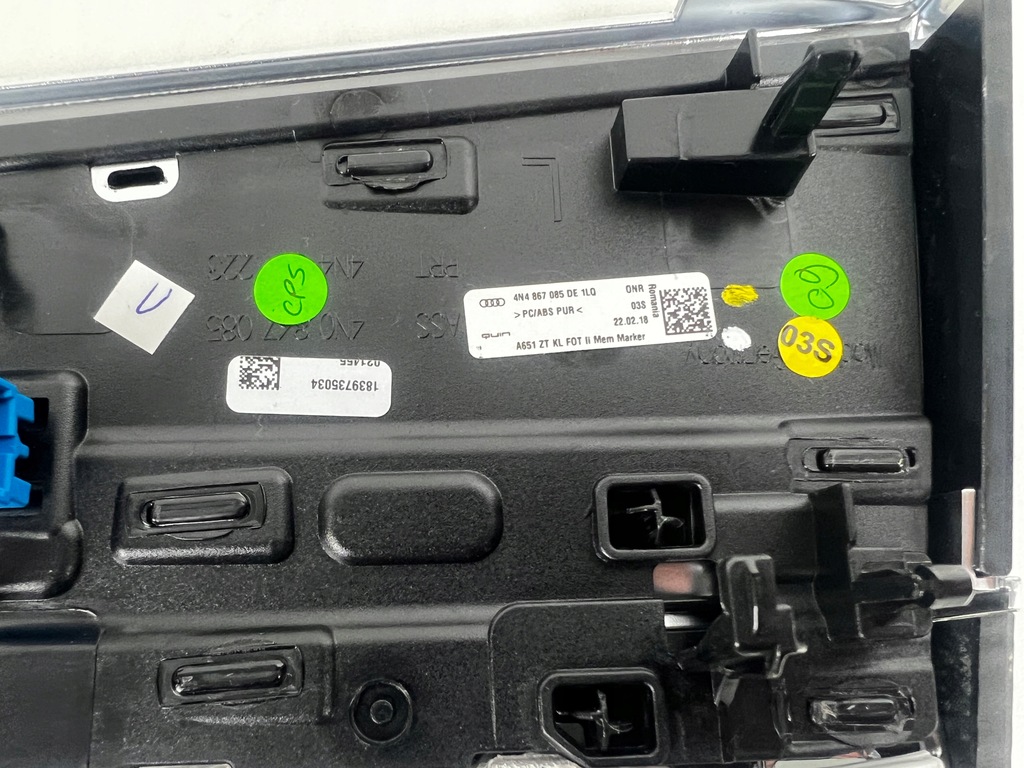 фото №7, Декоры накладки декоративные дверь audi a8 s8 d5 4n long black piano 4n4867086 1lq