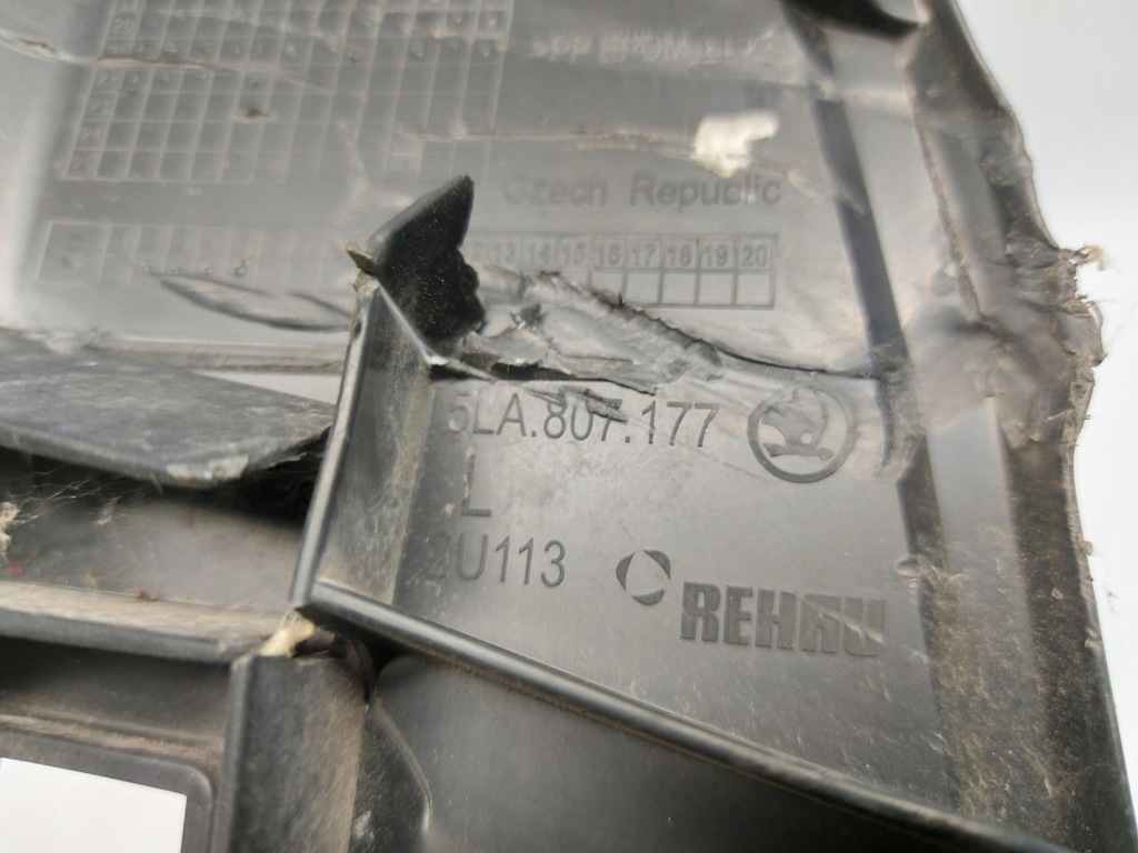 фото №10, Skoda enyaq 5la iv60 направляющая бампера левый перед 5la807177