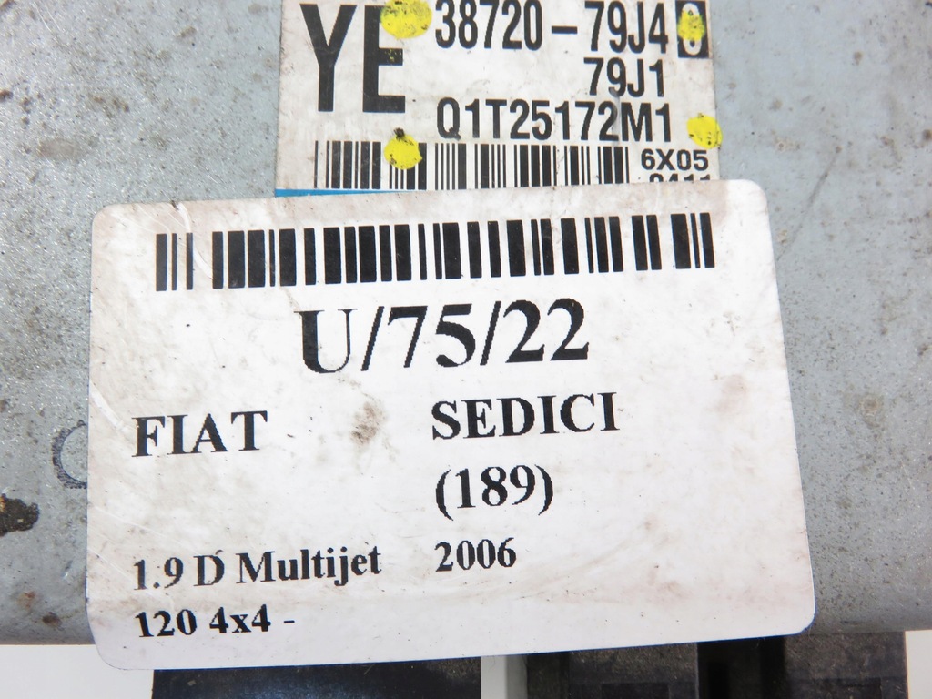 фото №5, Блок управления усилителя fiat sedici 3872079j4