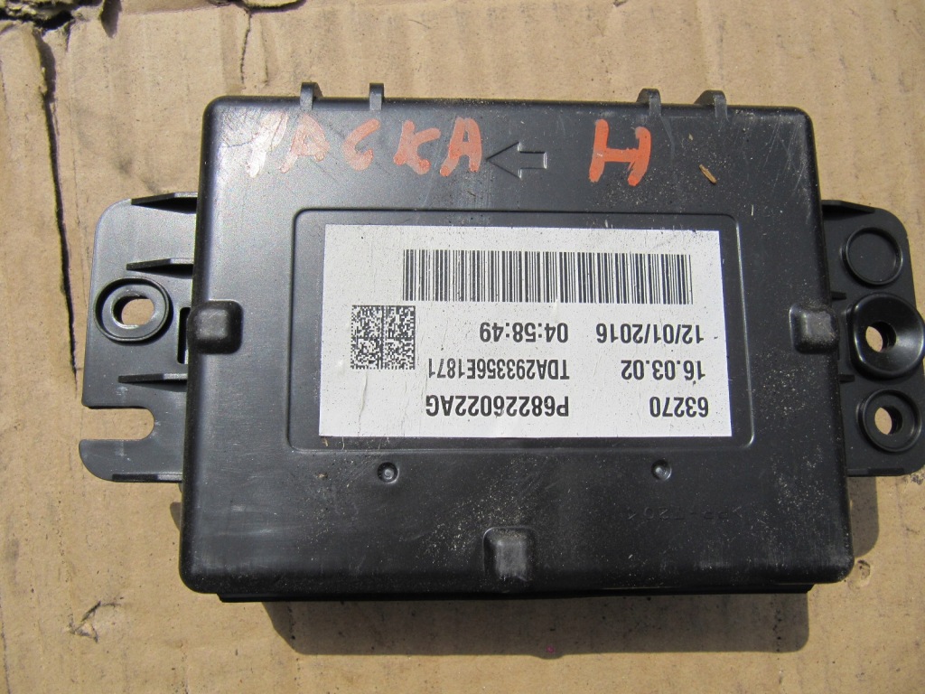 Chrysler pacifica 17- 3.6 блок управления отопителя кондиционера кондиционер модуль Киев