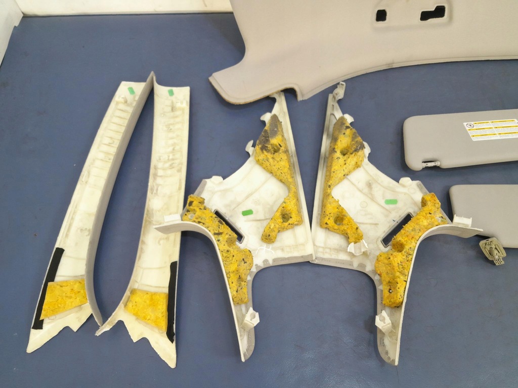 фото №9, Mercedes c w204 потолок козырьки ручки