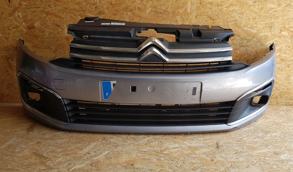 фото №1, Citroen c-elysee lift бампер передній перед хром оригінал fv