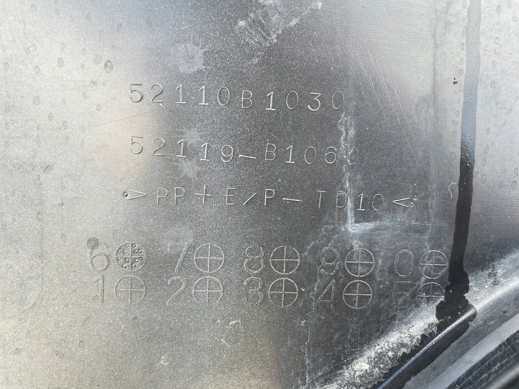 фото №12, Daihatsu materia бампер перед решётка радиатора оригинал