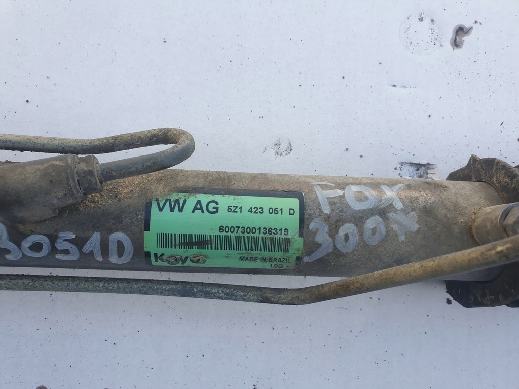 фото №7, Рейка рульова трансмісія vw fox 5z1423051d