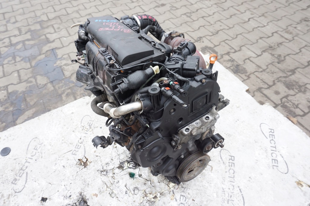 фото №6, Двигатель 10fd98 peugeot bipper 1.4 hdi 96 tys km