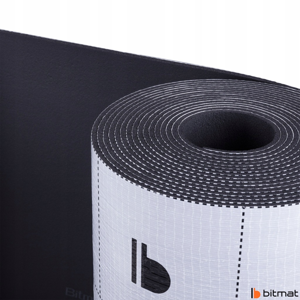 Пена kauczukowa bitmat samoprzylepna изоляционная акустическая 6mm 10x100cm Цена