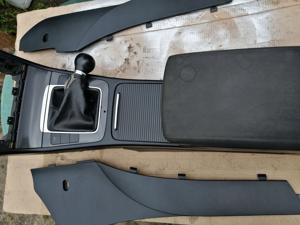 фото №5, Тунель середній підлокітник vw passat b6 europa