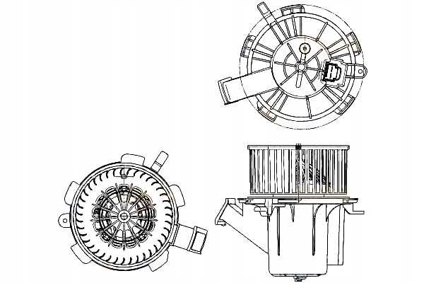 фото №1, Hella вентилятор воздуходувка smart fortwo cabrio электрический