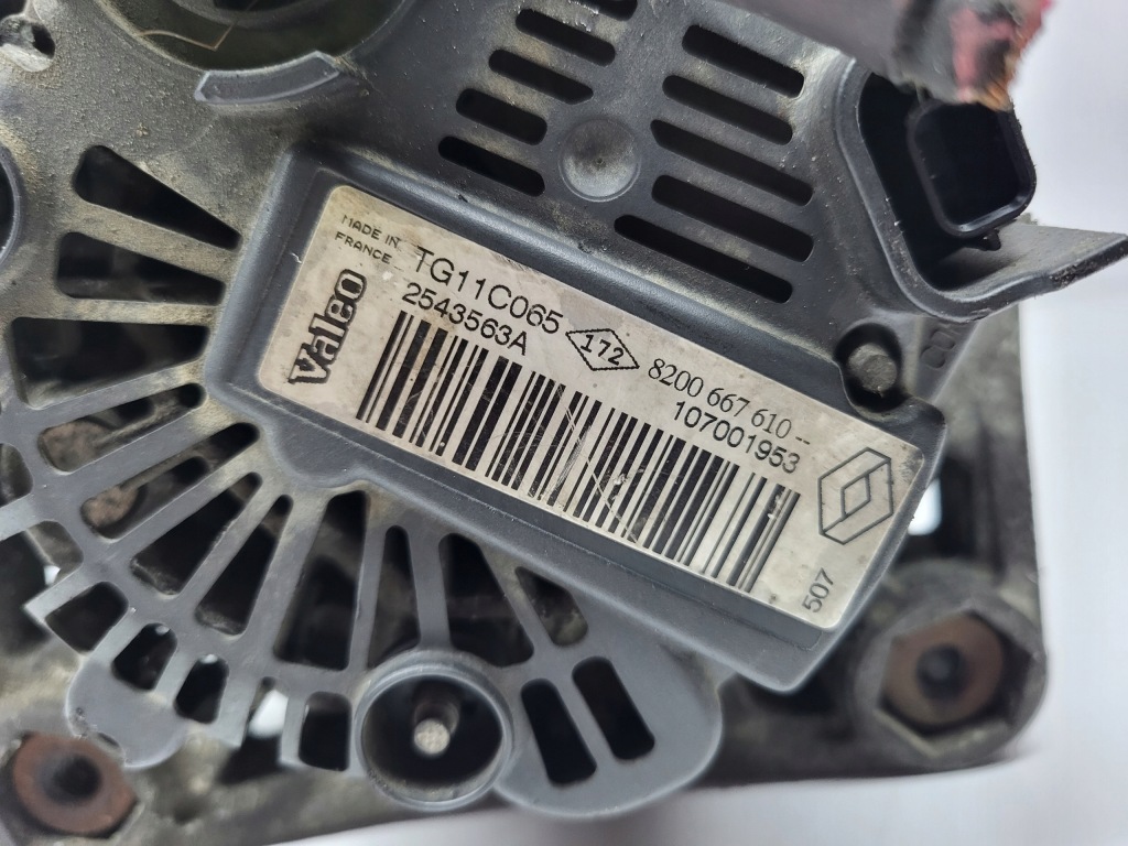 Генератор renault megane 2 2 1.9 dci 8200667610 в Украине