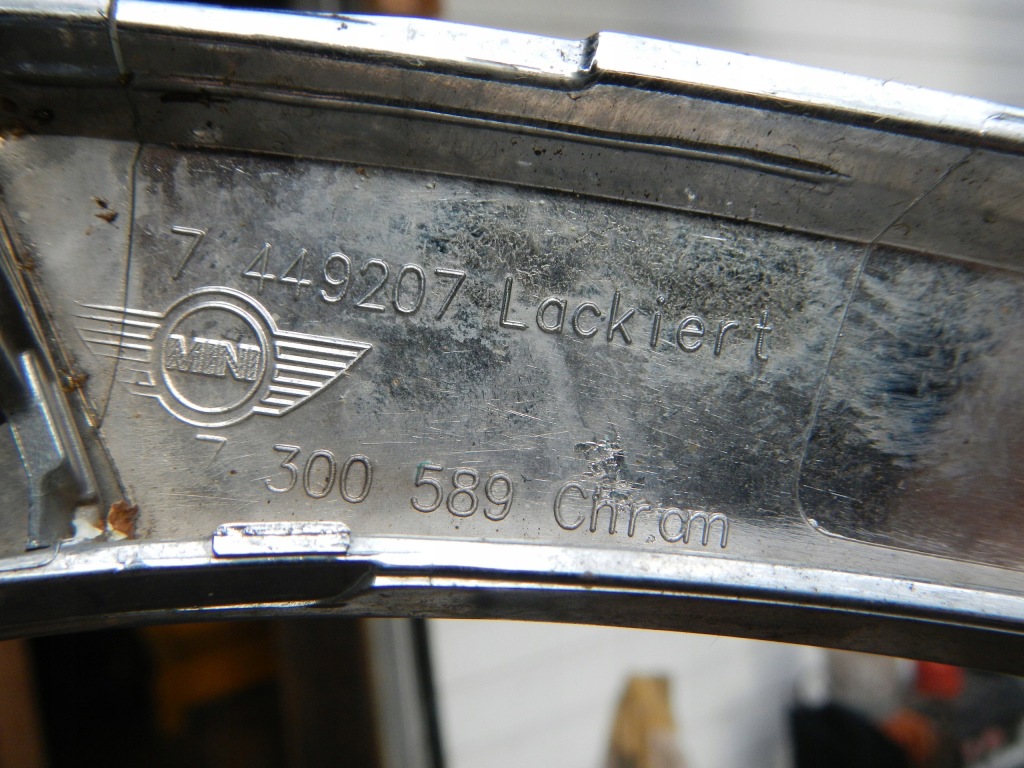 Хром рамка решітка решітка mini one f56 2600000002592 Доставка