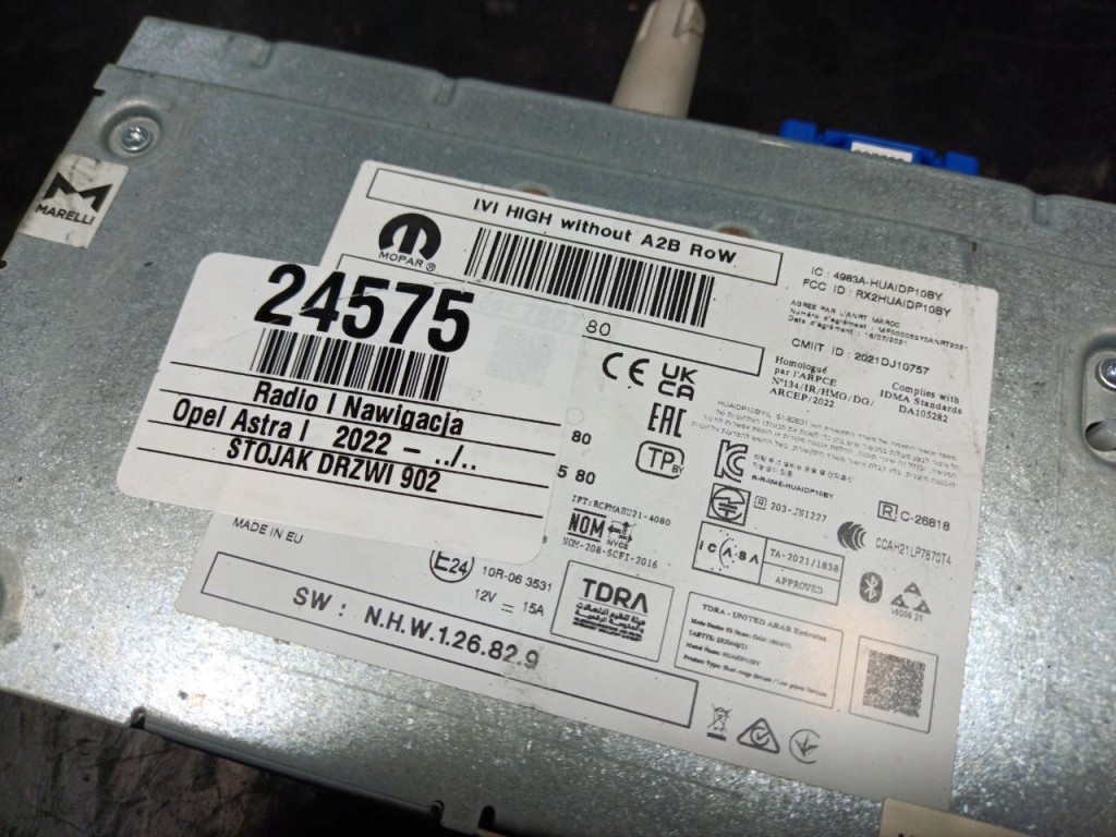 фото №2, Opel astra l радіо i навігація 9864785780