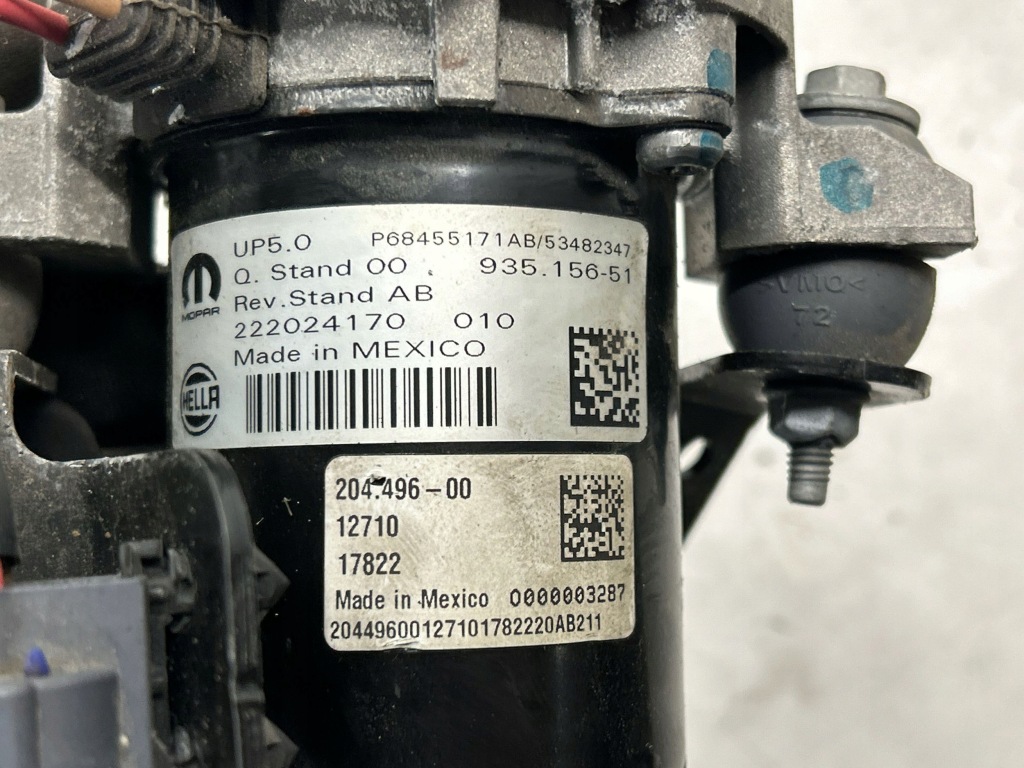 Насос вакуумa вакуумный dodge hornet 68455171ab с Разборки