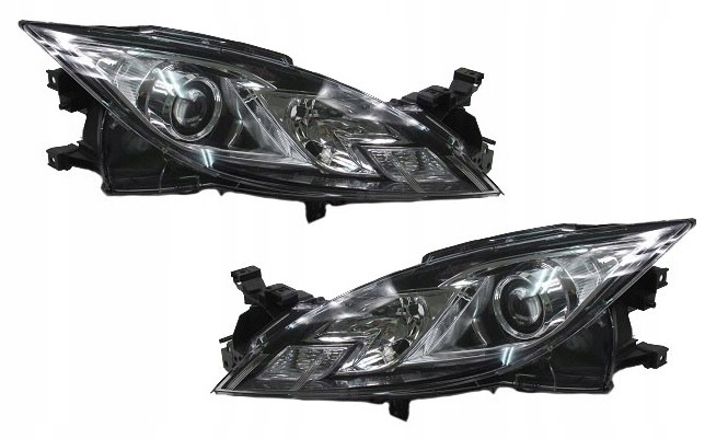 фото №1, Комплект фары mazda 6 gh 2007-2009