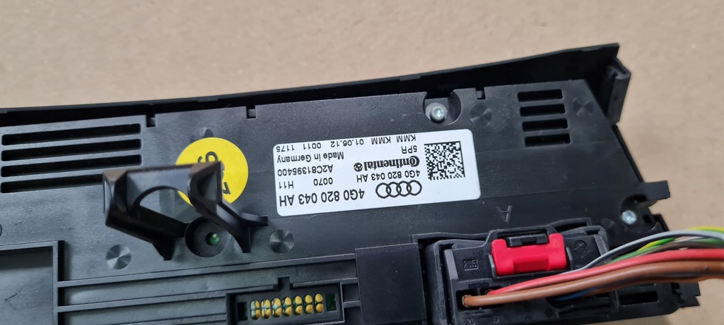 фото №9, A6 c7 4g панель обдув кондиционера 4g0820043ah a7 4g