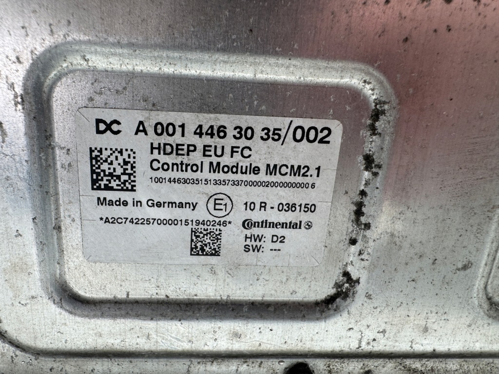 Бортовий комп'ютер блок керування двигуна om470 mercedes antos actros mp4 a0014463035 в Україні