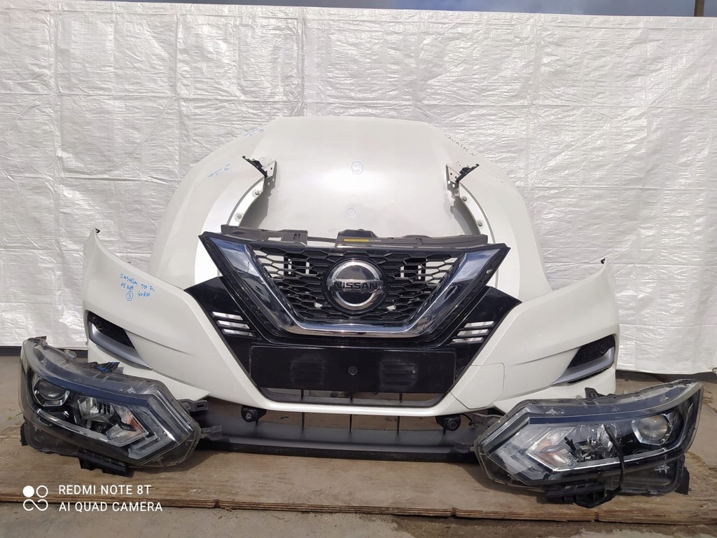 фото №1, Qashqai ii lift перед капот бампер лампы pas