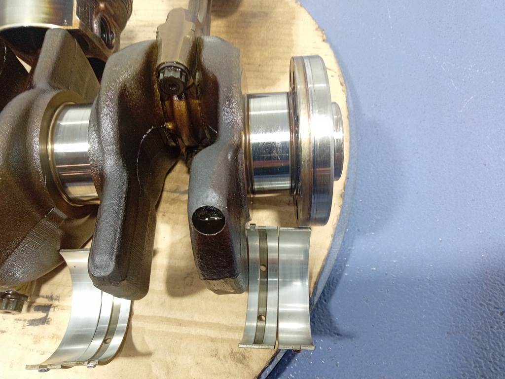 фото №6, Toyota rav4 iii xa30 2.0 vvti 1az-fe wał колінчастий поршні