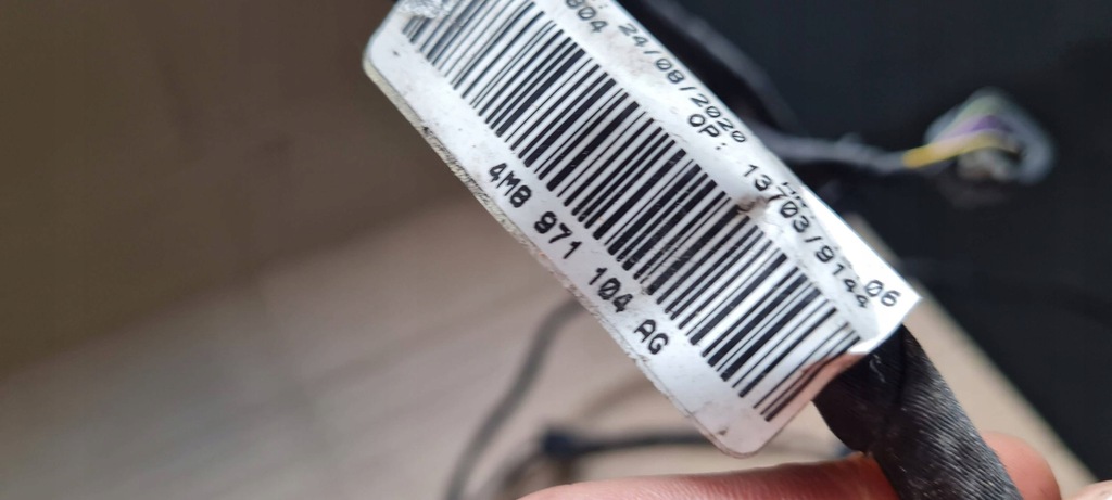 фото №9, Sq8 4m rsq8 q8 джгут електропроводка pdc задня штекер 4m8971104ag