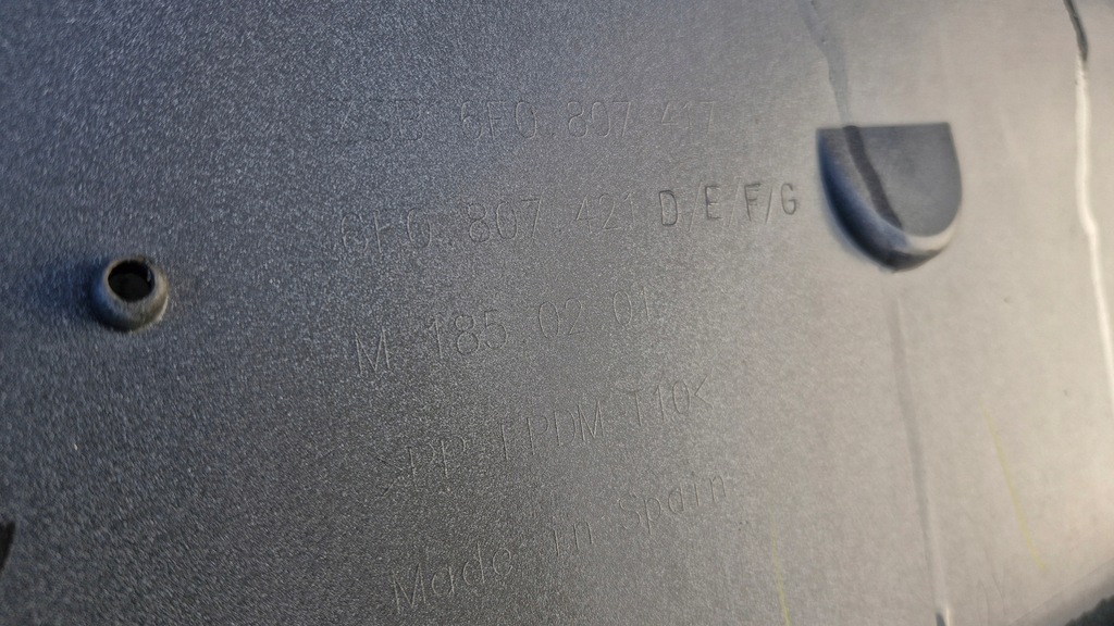 фото №6, Seat ibiza 6f v 17- бампер задня задній 6f0807421d