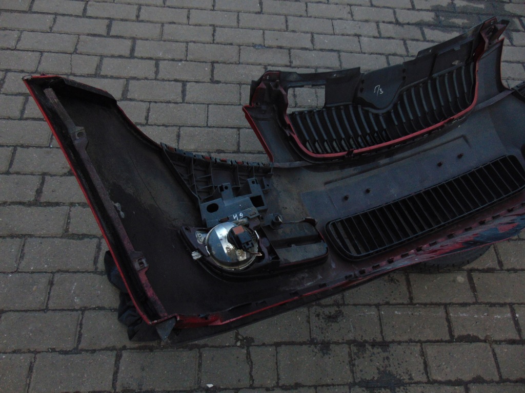 фото №13, Бампер перед передний skoda fabia 2 ii roomster europa 8151