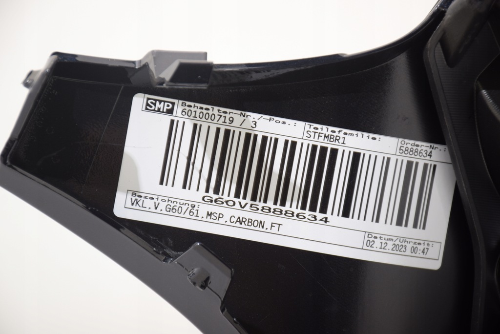 фото №14, Bmw 5 g60 g61 бампер перед m-pakiet 6 pdc carbonschwarz 416