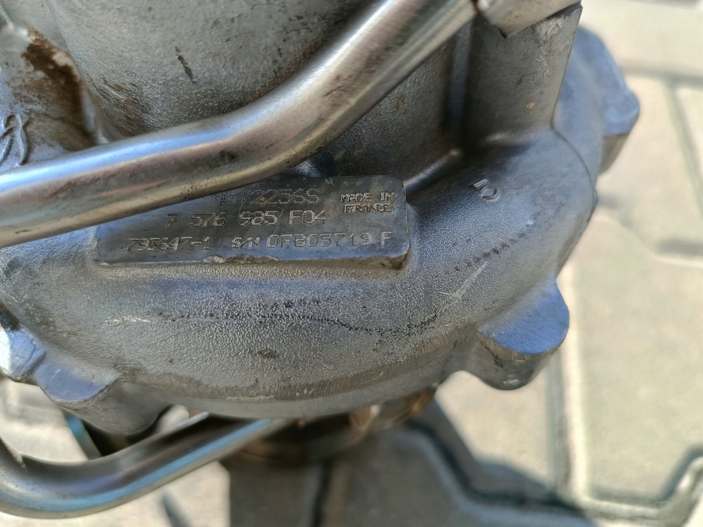 фото №5, Turbo турбина турбонагнетатель bmw 7576985 n63 f10,f01,f12,e70 idealna !!!