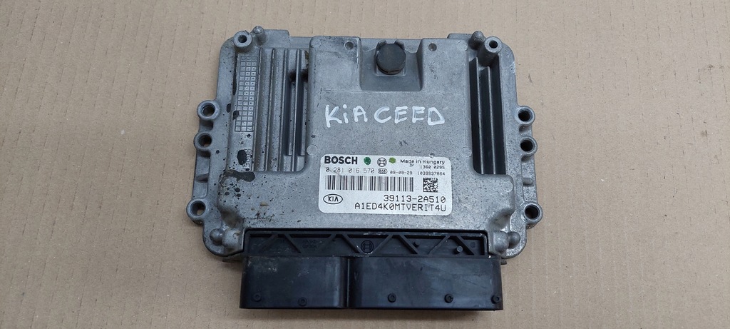 фото №1, Бортовой компьютер блок управления kia ceed 1.6