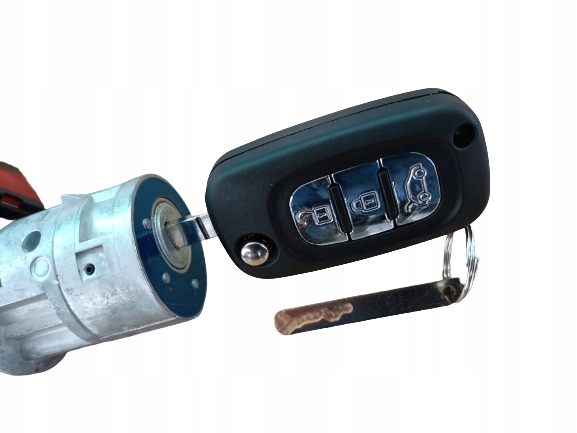 фото №4, Nowa комплектная замок зажигания колодка замка зажигания ключ pod pilot renault modus