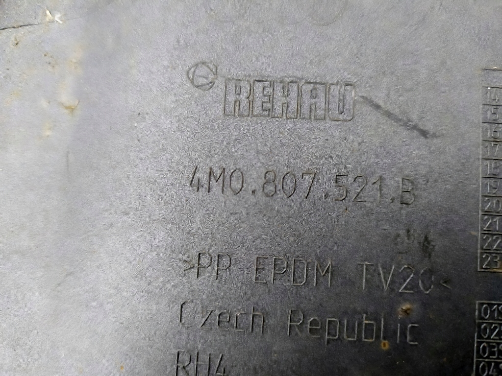 фото №6, Бампер задня дифузор молдинг audi q7 2 ii 14- s-line