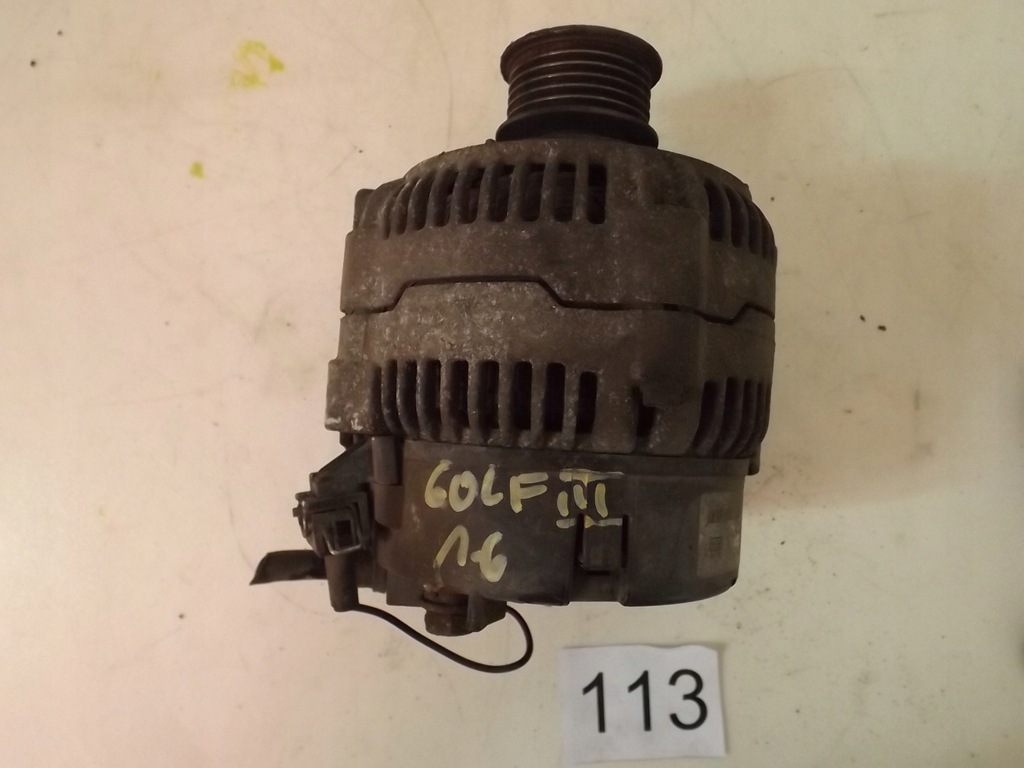 фото №1, Vw golf 3 генератор 1,6 8v