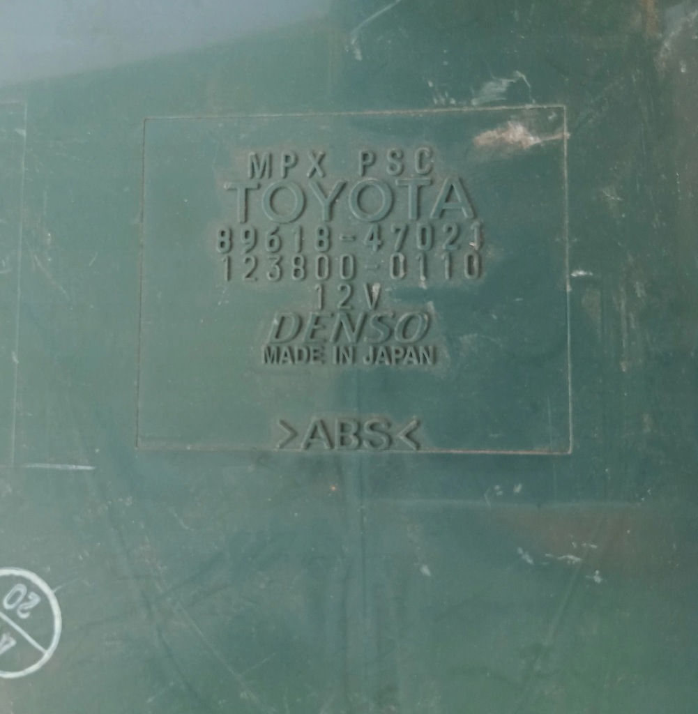 фото №1, Toyota prius ii модуль pdc парктроник 89618-47021