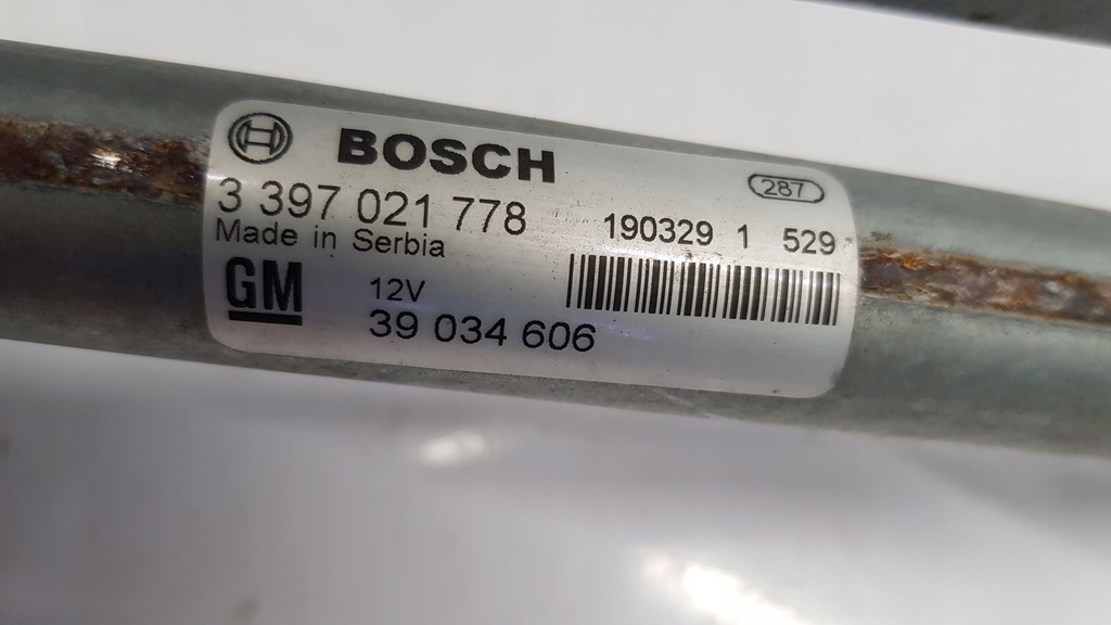 фото №10, Механизм дворник перед opel astra k