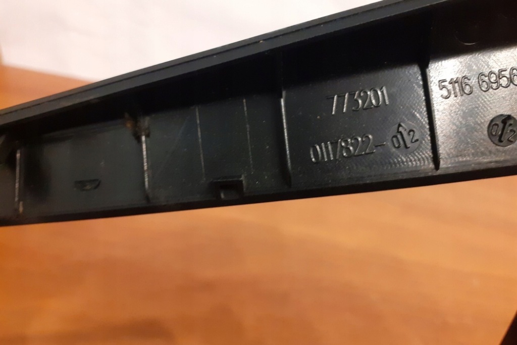 Рамка середня панель приладів bmw x5 e70 51166956756 2008 Оригінал