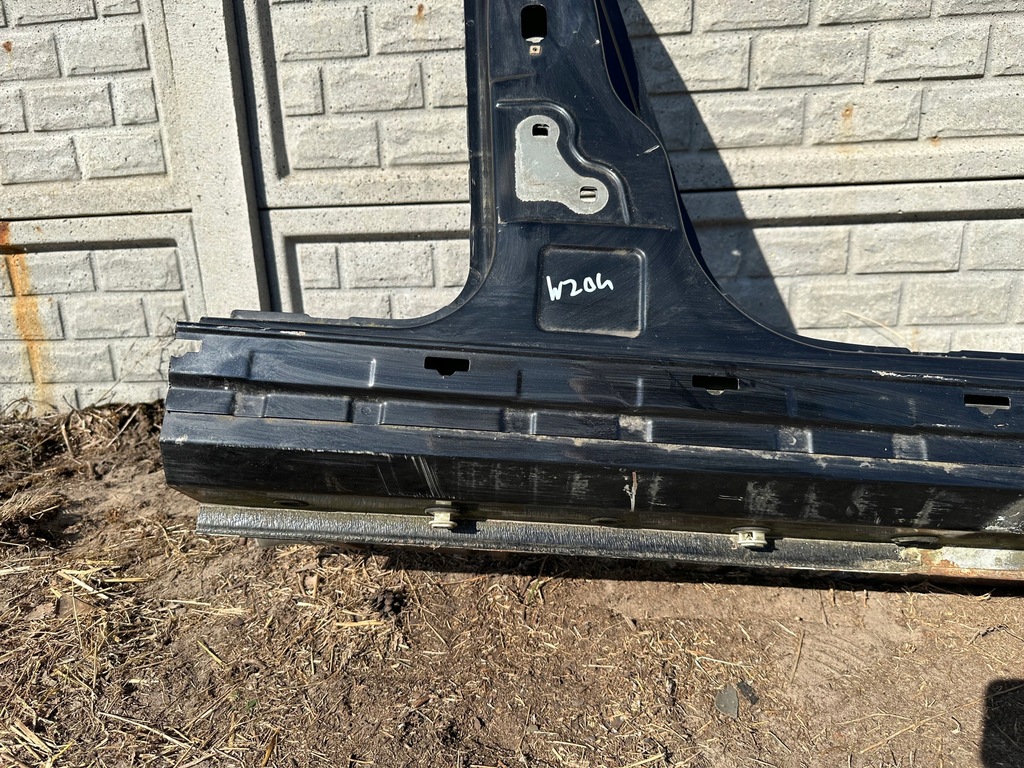 фото №9, Порог правый, блок двигателя правый, четверть, обшивка mercedes c klasa w204