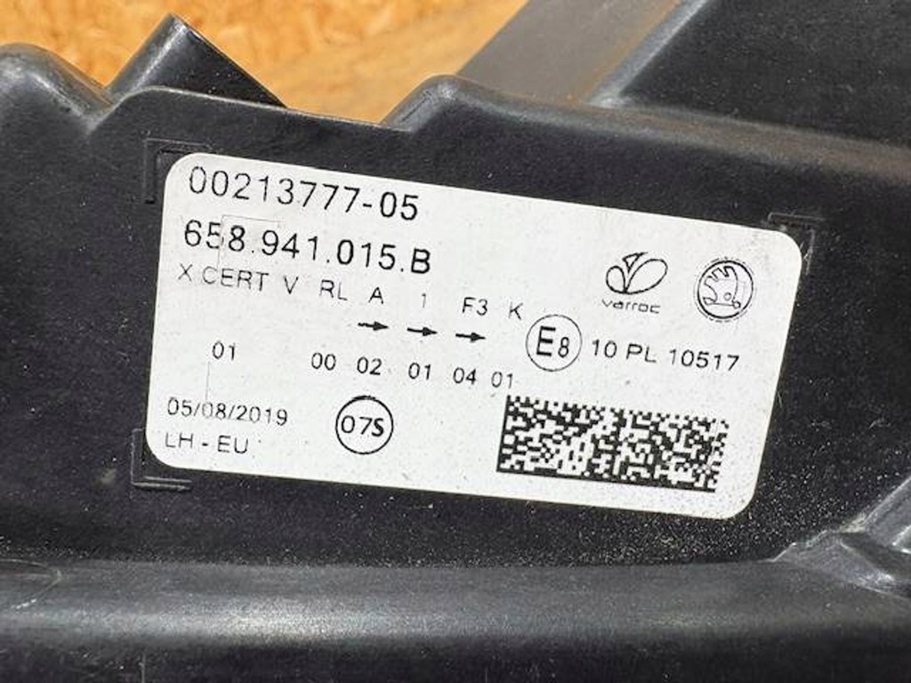 фото №11, Skoda kamiq лампа левая перед full led 658941015b eu