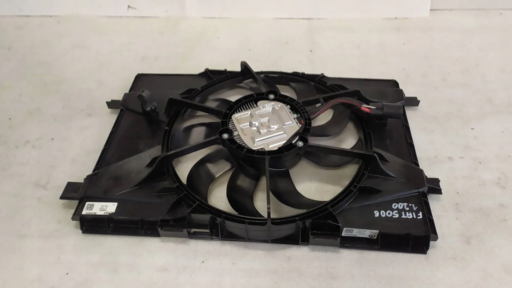 фото №10, Вентилятор радіатора fiat 500e 500 e