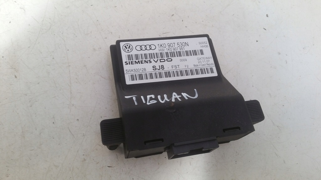 фото №1, Модуль шлюз 1k0907580n vw tiguan