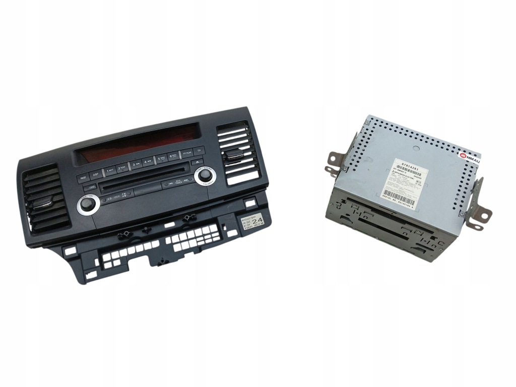 фото №1, Радіо панель радіо mitsubishi lancer viii 2007-2015 8701a261 8002a378xa