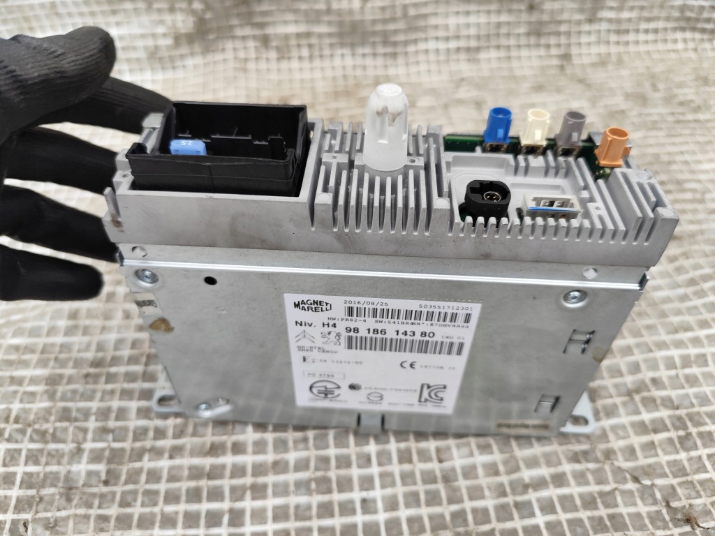 фото №4, Peugeot 508 lift 14-18 радіо навігація модуль 9818614380