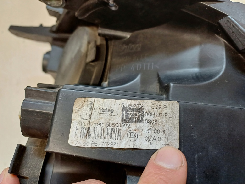 фото №11, Alfa romeo mito 08- лампа ліва перед 50508592