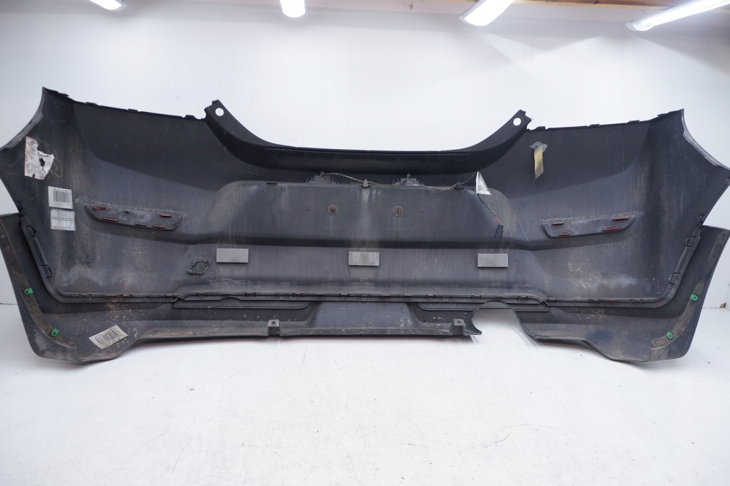 фото №10, Volvo c30 бампер задня задній 452-46 r-design 2 наконечники чорний