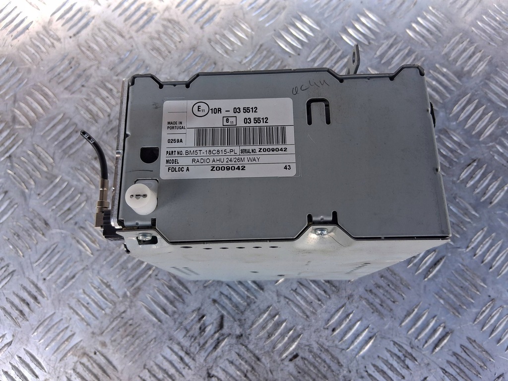 фото №4, Ford b-max радіо радіопрогравач 10r035512 bm5t18c815pl