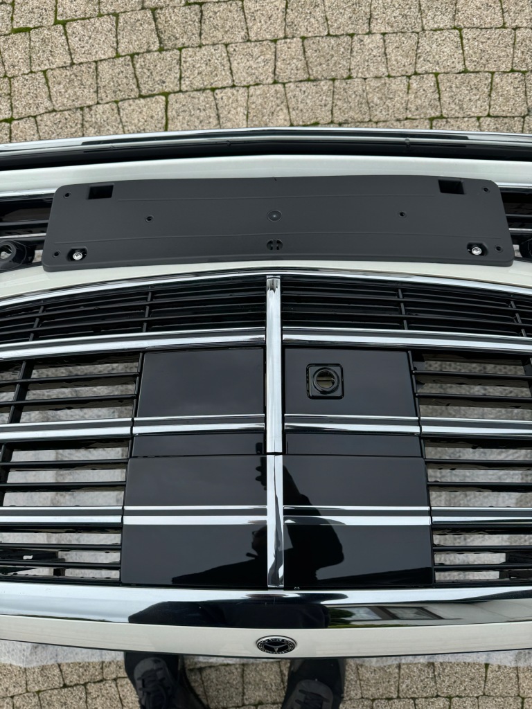 фото №13, Mercedes s klasa 223 w223 бампер перед решётка радиатора хром комплект обычный нет amg