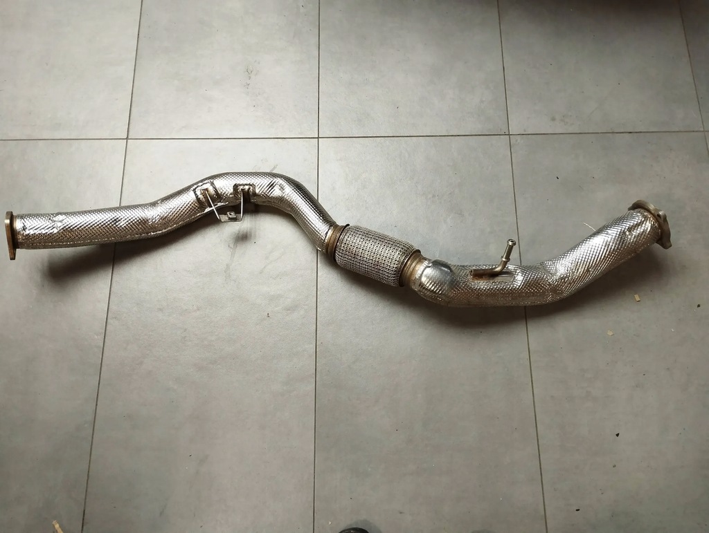 фото №1, Audi a6 c7 4g труба выхлопная соединитель 4g0253350g